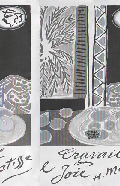 Henri Matisse (1869 - 1954)nice, Travail Et Joie