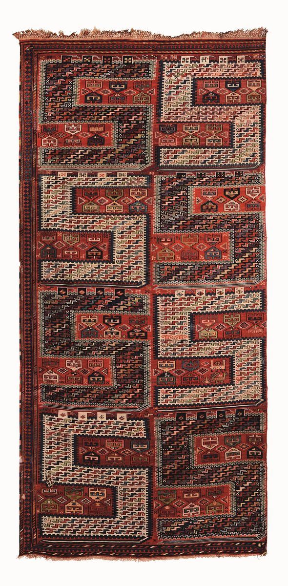 Raro Sileh, Caucaso inizio XX secolo  - Auction Fine Carpets and Rugs - Cambi Casa d'Aste