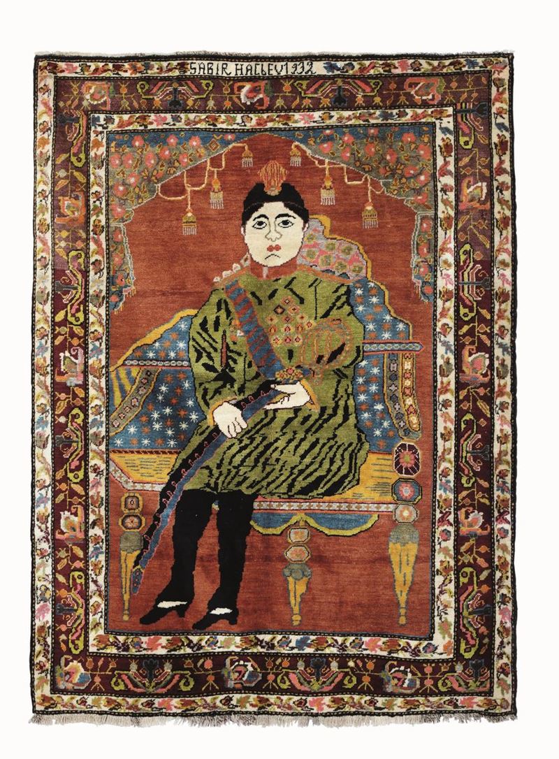 Tappeto Karabagh, Caucaso datato 1932  - Auction Fine Carpets and Rugs - Cambi Casa d'Aste