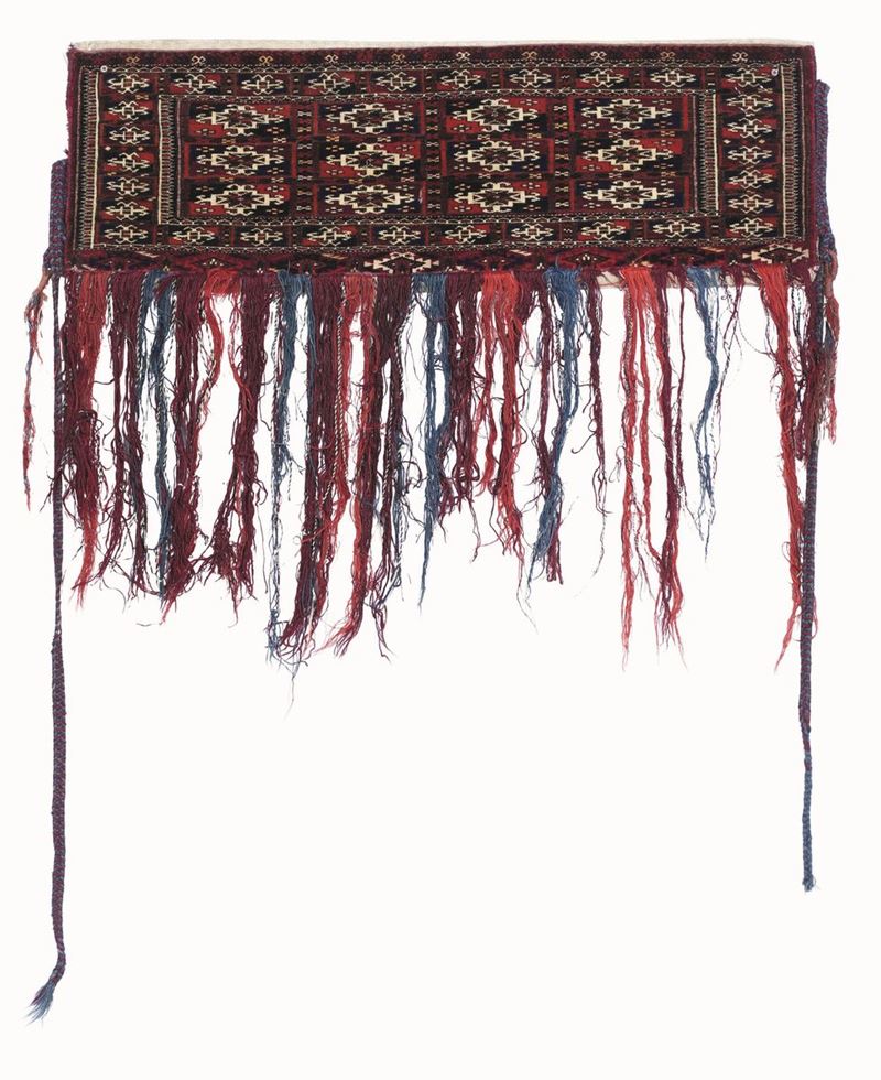 Mafrash Yomut, est Turkestan  inizio XX secolo  - Auction Fine Carpets and Rugs - Cambi Casa d'Aste