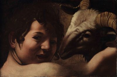 Michelangelo Merisi Detto il Caravaggio (milano 1571 - Porto Ercole 1610), Copia Dasan Giovanni B...