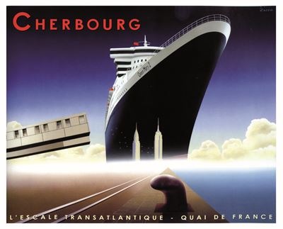 Courbouleix Razzia Gerard (1950)cherbourg – L’escale Transatlantique – Quai De France