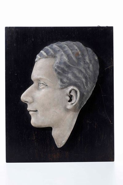 Bassorilievo con Giovane di Profilo Giovanni Franceschelli (1909-1958)