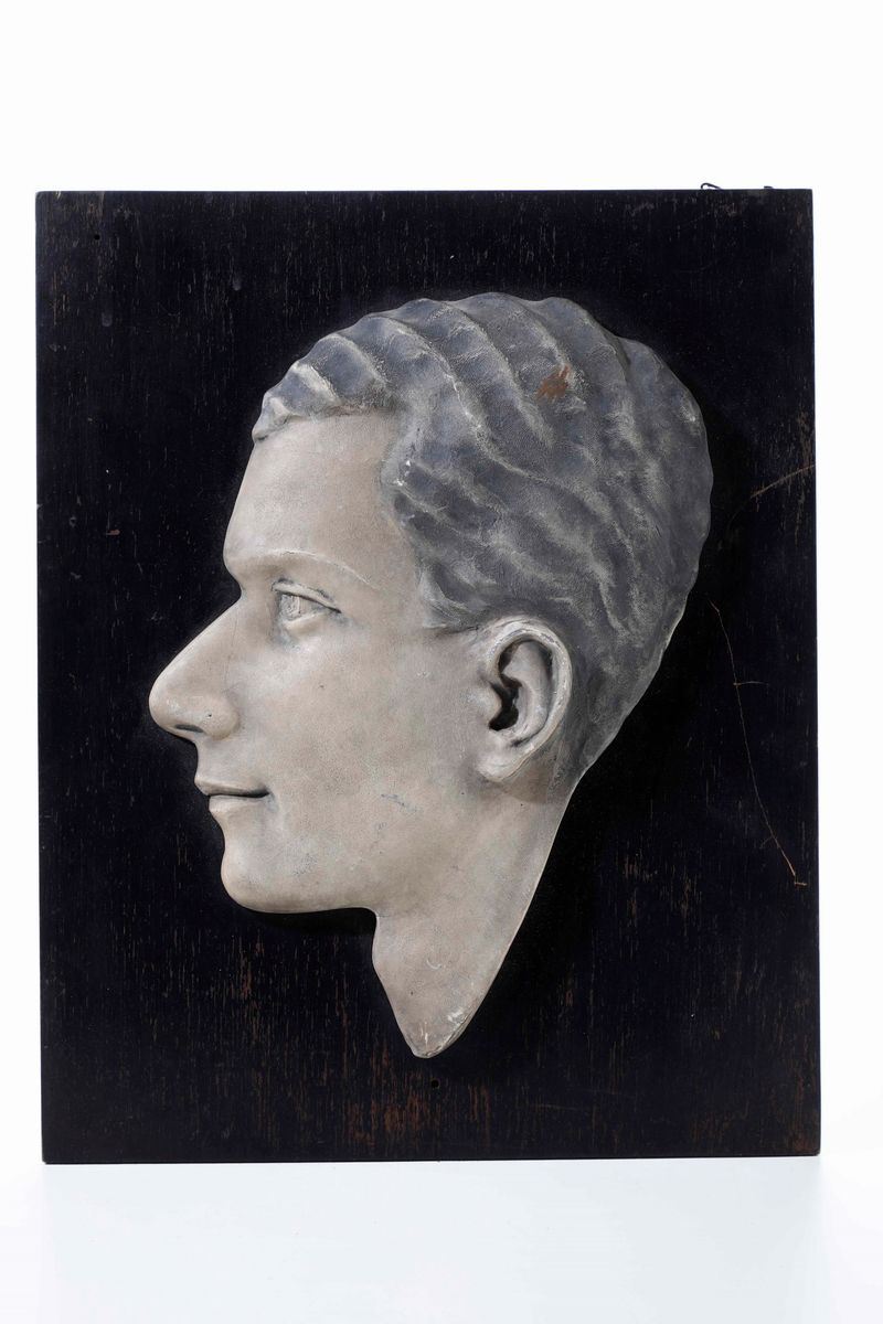Bassorilievo con giovane di profilo Giovanni Franceschelli (1909-1958)  - Asta Ceramiche | Cambi Time - Cambi Casa d'Aste
