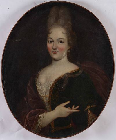 Scuola Italiana del XVIII Secolo Ritratto di Dama