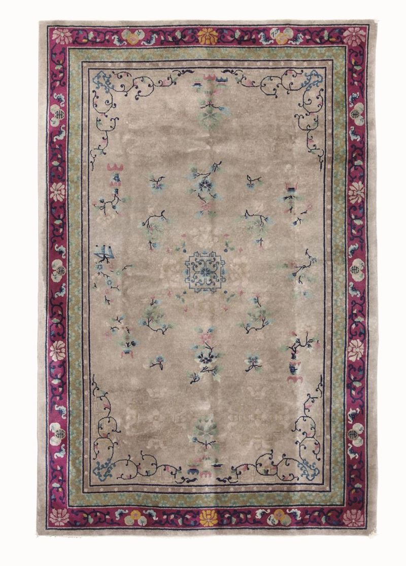 Tappeto Cina inizio XX secolo  - Auction Carpets - Timed Auction - Cambi Casa d'Aste