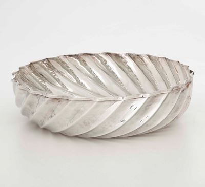 Centrotavola in Argento. Argenteria Italiana del XX-XXI Secolo