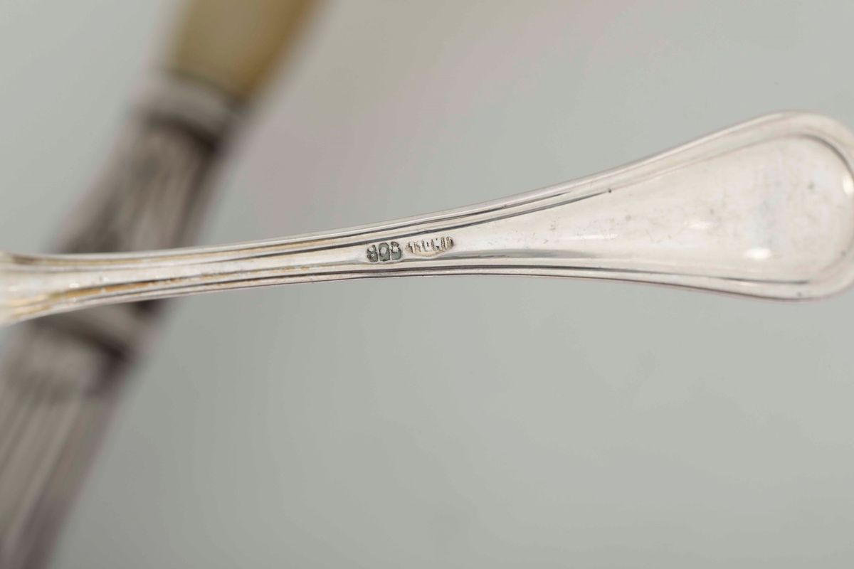 Insieme di Posate in Argento. Varie Manifatture Italiane del XX Secolo