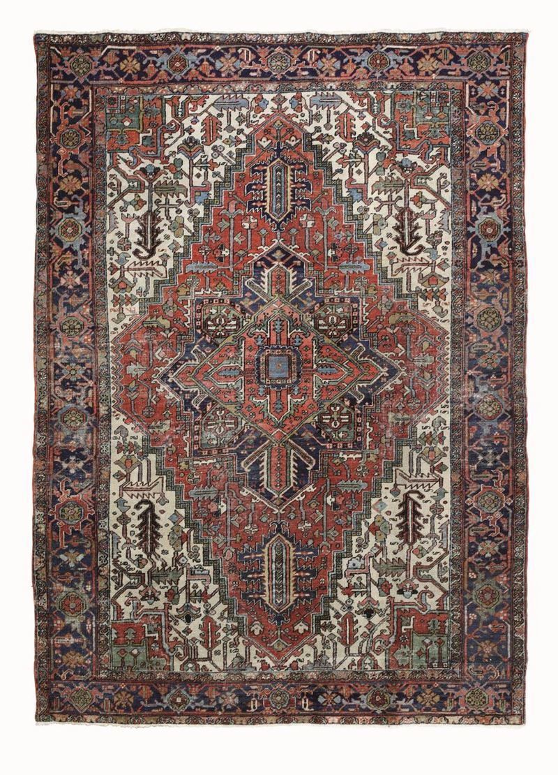 Tappeto Heritz, nord ovest Persia inizio XX secolo  - Auction Fine Carpets and Rugs - Cambi Casa d'Aste