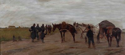Giovanni Fattori (1825 - 1908), a Firma Distrade in Toscana