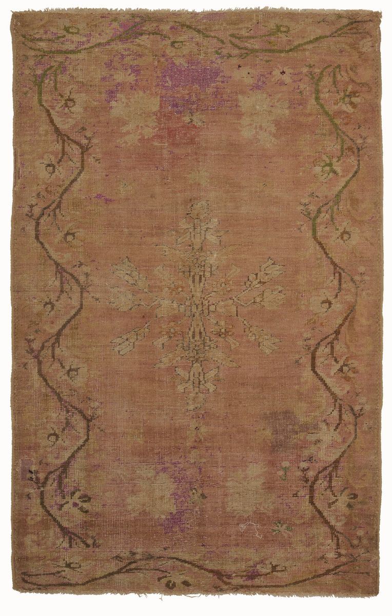 Tappeto Ghiordes, Anatolia fine XIX inizio XX secolo  - Auction Carpets - Timed Auction - Cambi Casa d'Aste
