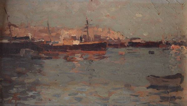 Andrea Figari (1858 - 1945), attr. Porto