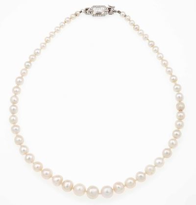 Collana di Perle Naturali