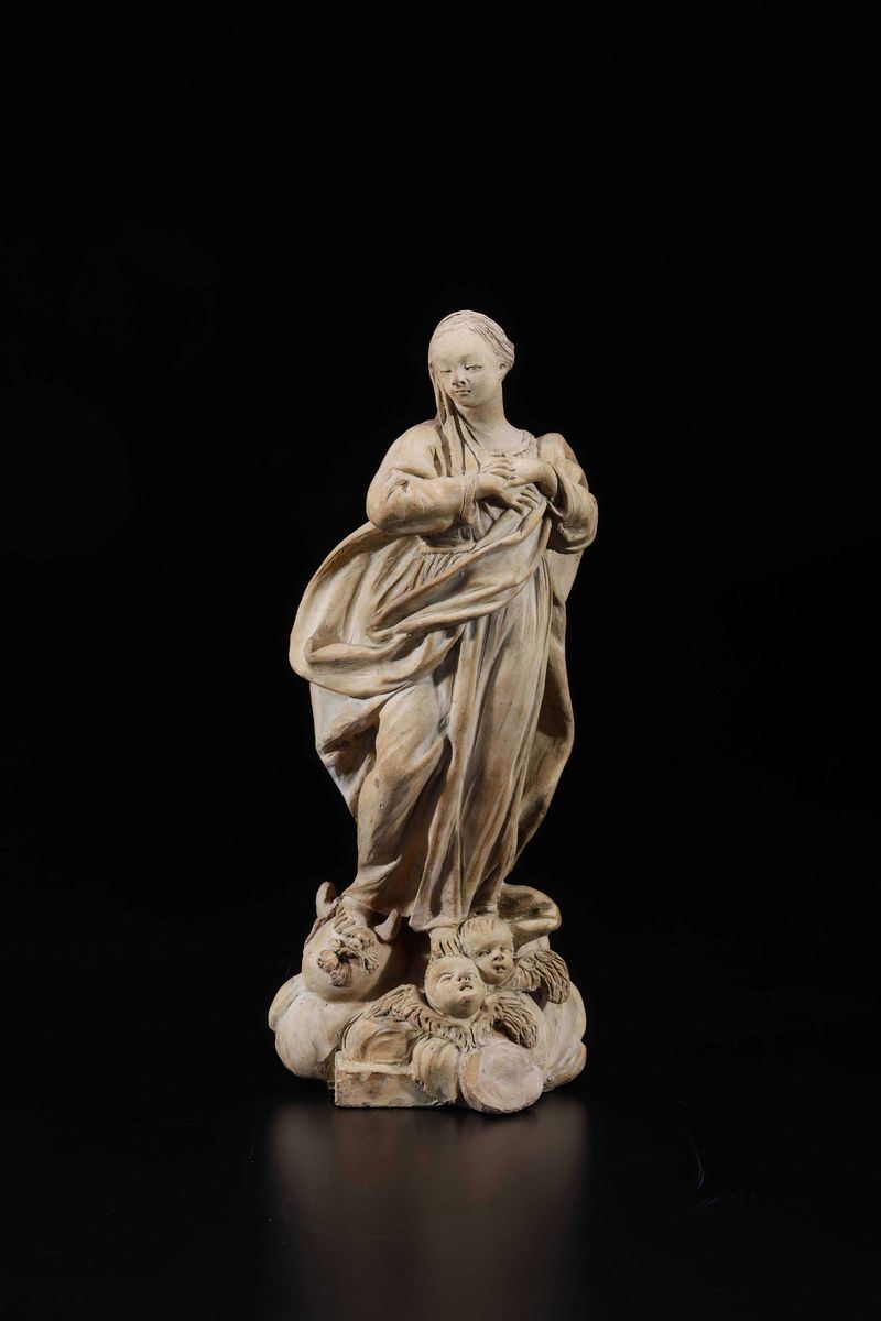 A sculpture, attr. Mazza, Bologna, 1700s  - Auction Sculpture and Works of Art - Cambi Casa d'Aste