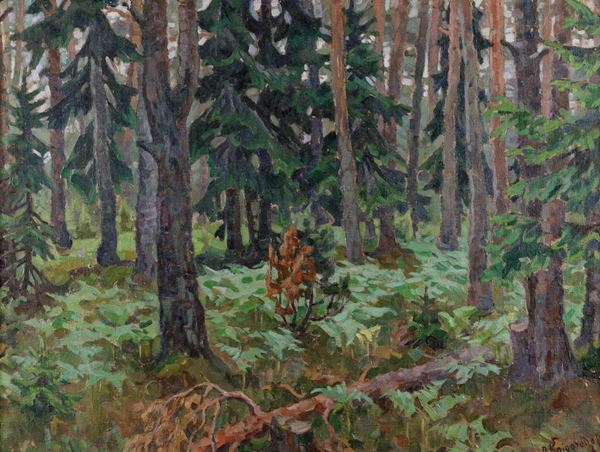 Anatoly Dmitrievich Kaigorodov (1878-1945) Foresta, 1931
