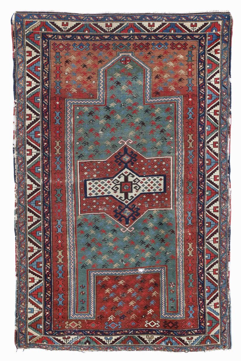 Tappeto Fakralo, Caucaso seconda metà XIX secolo  - Auction Fine Carpets and Rugs - Cambi Casa d'Aste