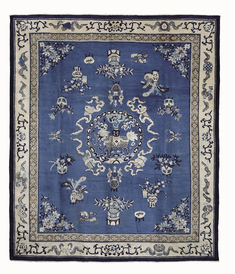 Tappeto Pechino, Cina fine XIX inizio XX secolo  - Auction Fine Carpets and Rugs - Cambi Casa d'Aste