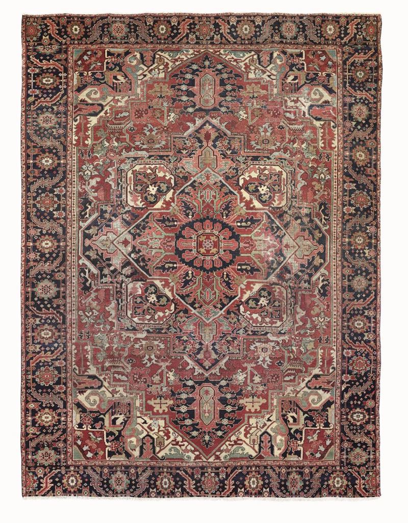 Tappeto Heritz, nord ovest Persia fine xIX secolo  - Auction Fine Carpets and Rugs - Cambi Casa d'Aste