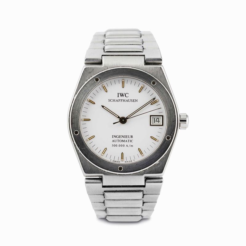 IWC - Raro Ingenieur Automatic 500.000 A/m ref. 3508, acciaio, automatico cal. 37590, circa 1990  - Auction Watches and Pocket Watches - Cambi Casa d'Aste