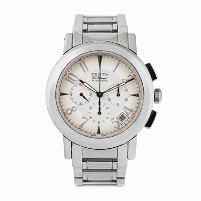 Zenith - El Primero Port Royal Ref.01/02.0450.400, Acciaio, Automatico Cal. 400z, Circa 1990