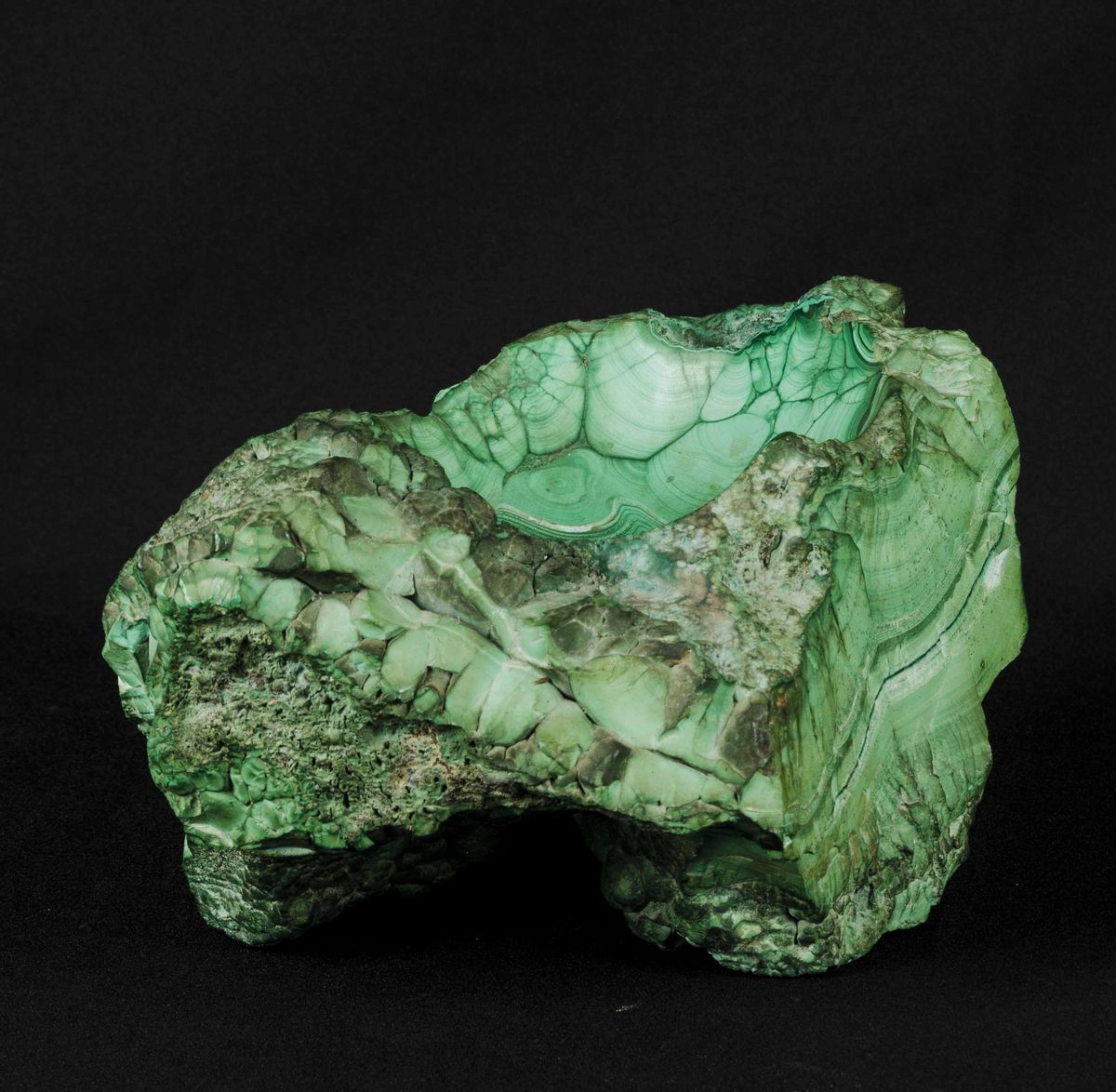 Posacenere in malachite