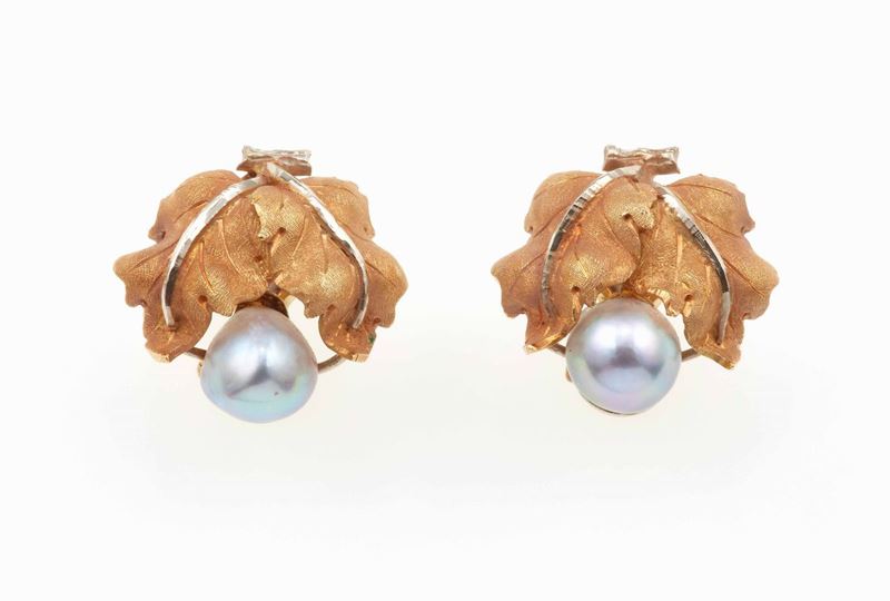 Buccellati. Orecchini con perle  - Auction Fine Jewels - Cambi Casa d'Aste