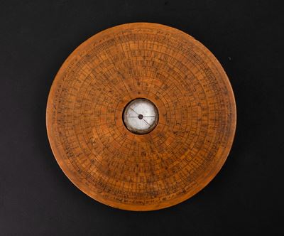 Bussola in Legno, Cina, Dinastia Qing, XIX Secolo