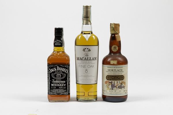Macallan, Single Malt Highland Scotch Whisky Fine Oak 8 years Old Samaroli, Pure Malt Scotch Whisky  [..]