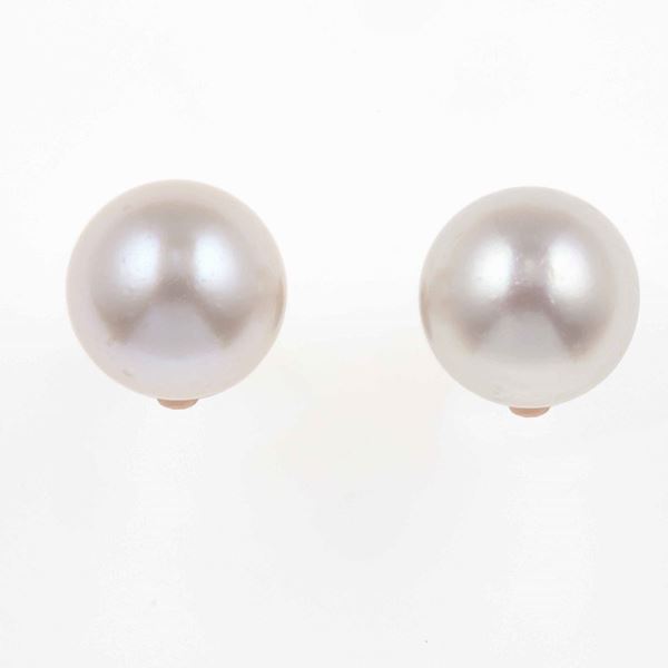 Orecchini con perle coltivate