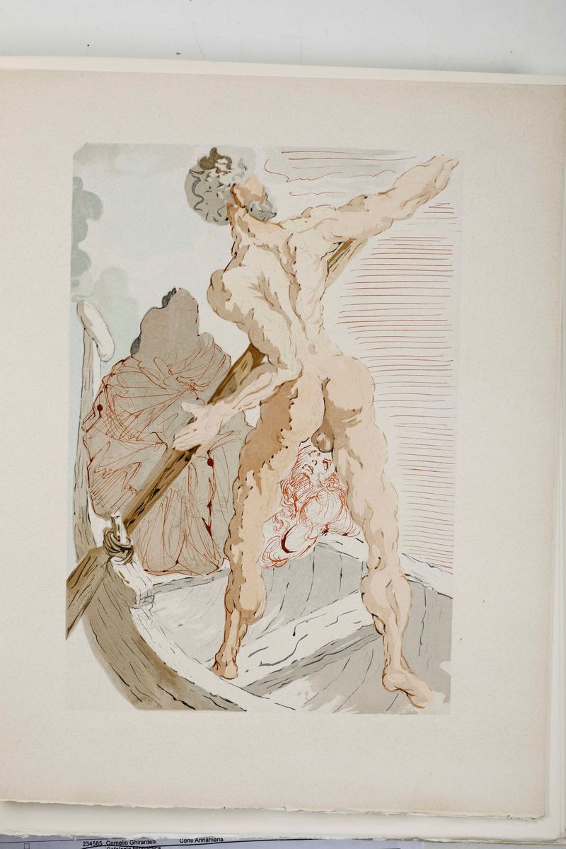 Dalì, Salvador - Dante Alighierila Divina Commedia. Illustrazioni di Salvador Dalì. Firenze, Sala...