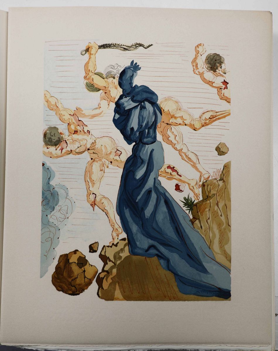 Dalì, Salvador - Dante Alighierila Divina Commedia. Illustrazioni di Salvador Dalì. Firenze, Sala...