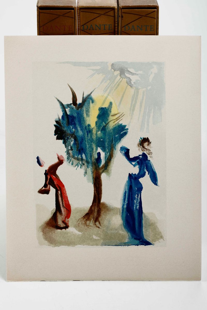 Dalì, Salvador - Dante Alighierila Divina Commedia. Illustrazioni di Salvador Dalì. Firenze, Sala...