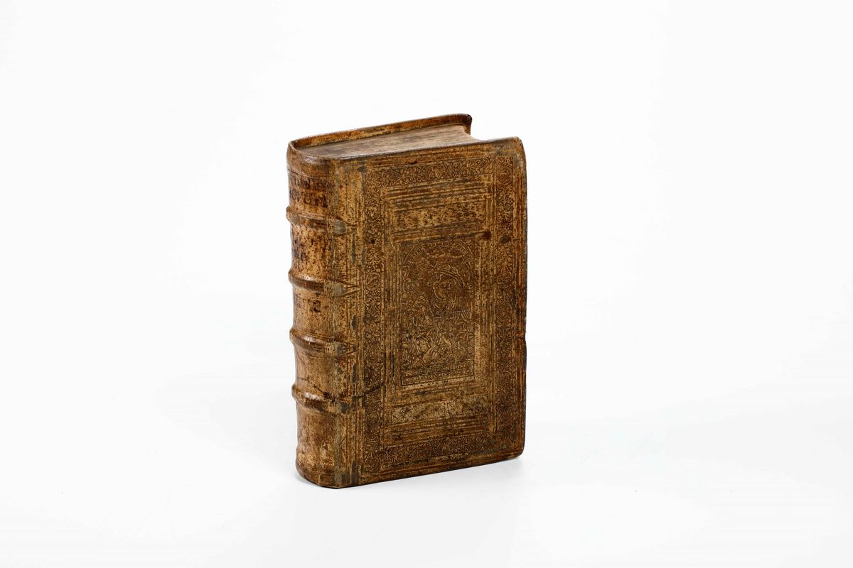 Erasmo da Rotterdamnovum Testamentum... Argentorati... Th. Rielhius 1560.