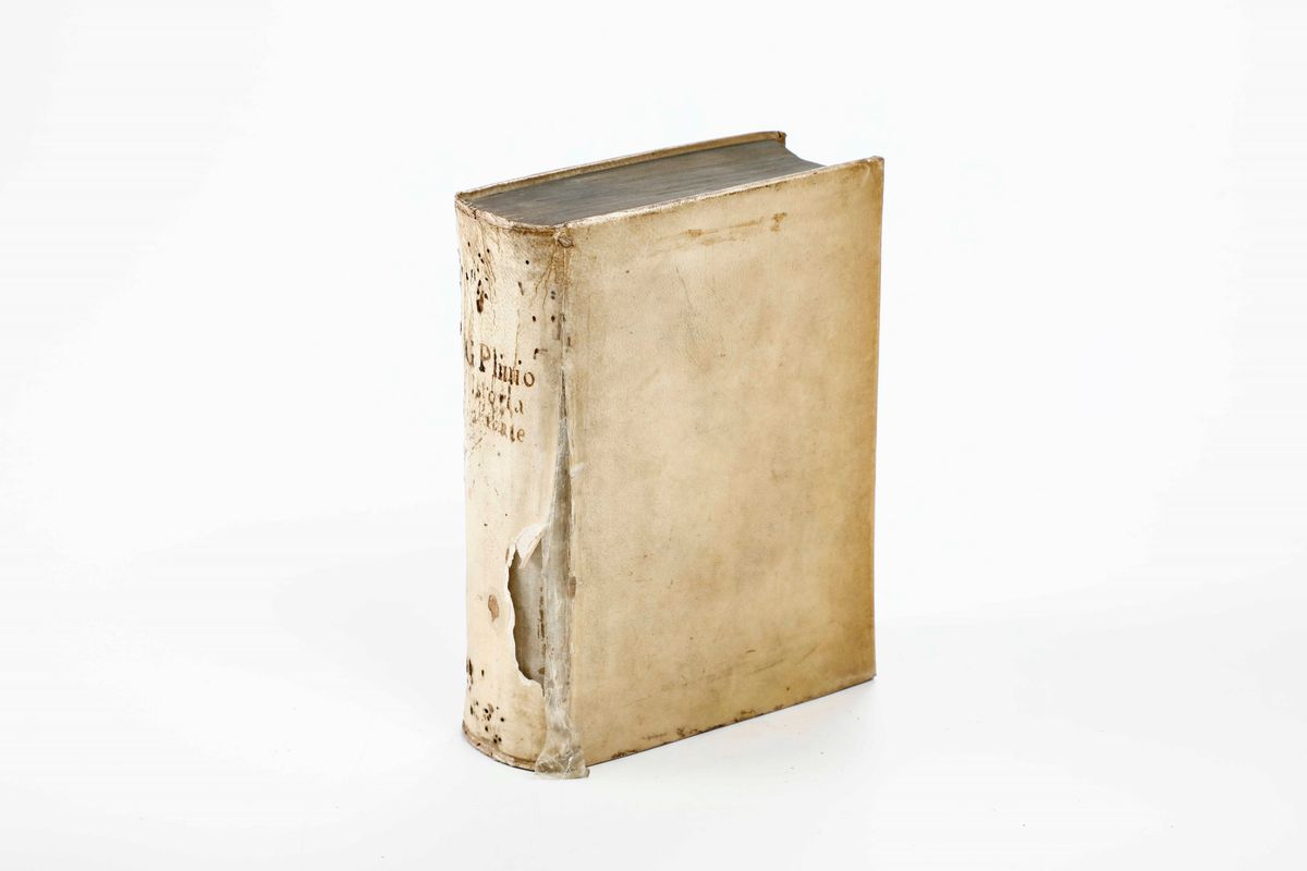 Plinio Cecilio Secondohistoria Naturale... in Venezia Presso Giacomo Vidali, 1563.
