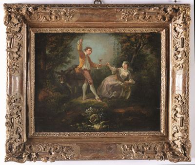 Francois Gérard (roma 1770-1837)scena Galante