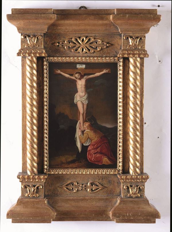 Jan Mostaert (Haarlem 1475-1555/1556) Maddalena ai piedi della croce