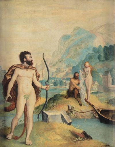 Scuola Fiamminga del XVI Secoloercole e Deianira