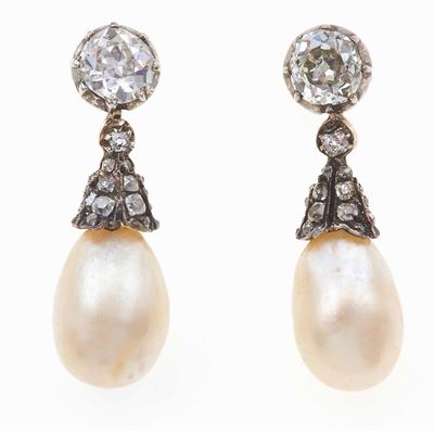 Orecchini con Perle Naturali