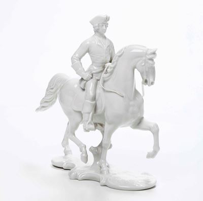 Figurina Equestre Manifattura Nymphenburg, XX Secolo