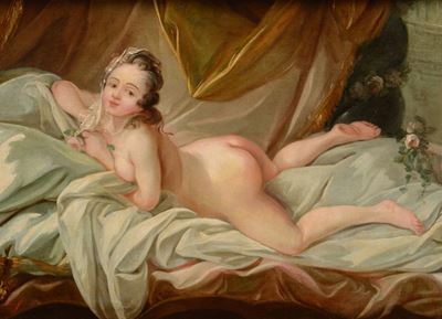 Francois Boucher (parigi 1703-1770), nei Modi Dinudo Femminile