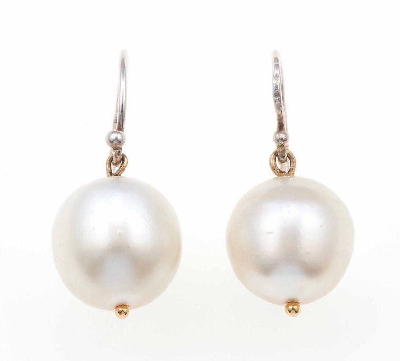 Orecchini con perle naturali  - Asta Fine Jewels - III - Cambi Casa d'Aste