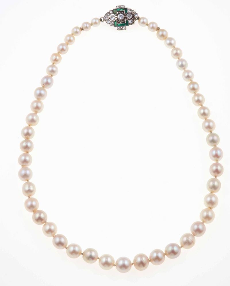 Girocollo con perle coltivate  - Auction Spring Jewels - I - Cambi Casa d'Aste