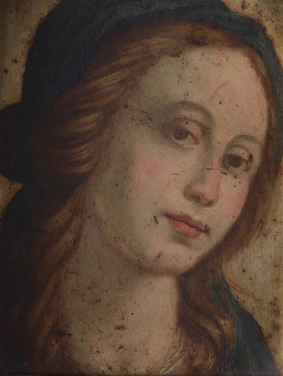 Scuola Toscana del XVII Secolovolto Femminile