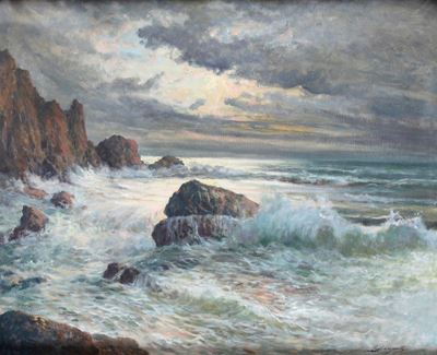 Licinio Barzanti (1857-1944)marina
