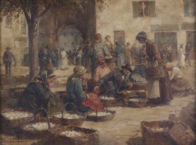 Scena di Mercato Pollaio