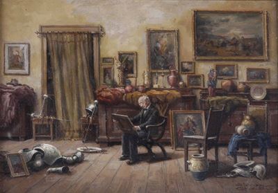 Giuseppe Gheduzzi (1889-1957)bottega Dell'antiquario