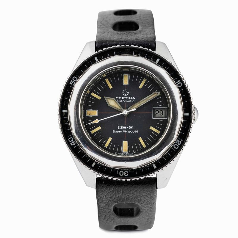 CERTINA - Estremamente raro e importante Diver DS-2 SUPER PH500M ref. 5801 123, acciaio, automatico, circa 1969  - Auction Watches and Pocket Watches - Cambi Casa d'Aste