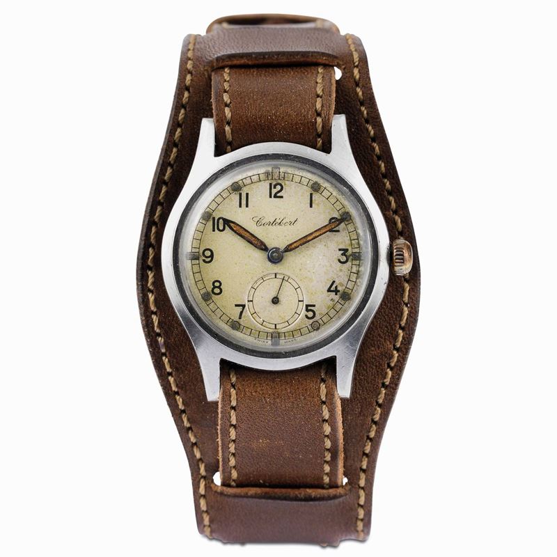 CORTEBERT - Raro orologio militare 'Army Trade Pattern', carica manuale, circa 1940  - Auction Watches and Pocket Watches - Cambi Casa d'Aste