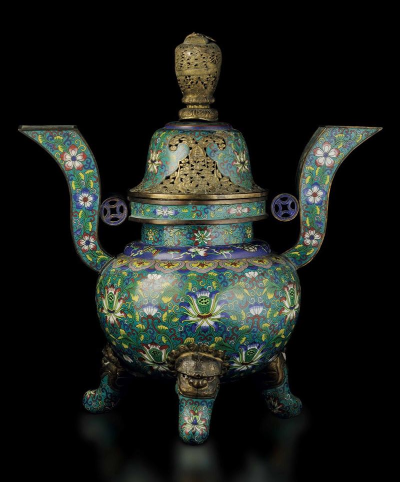 A tripod censer, China, Qing Dynasty  - Auction Fine Chinese Works of Art - Cambi Casa d'Aste