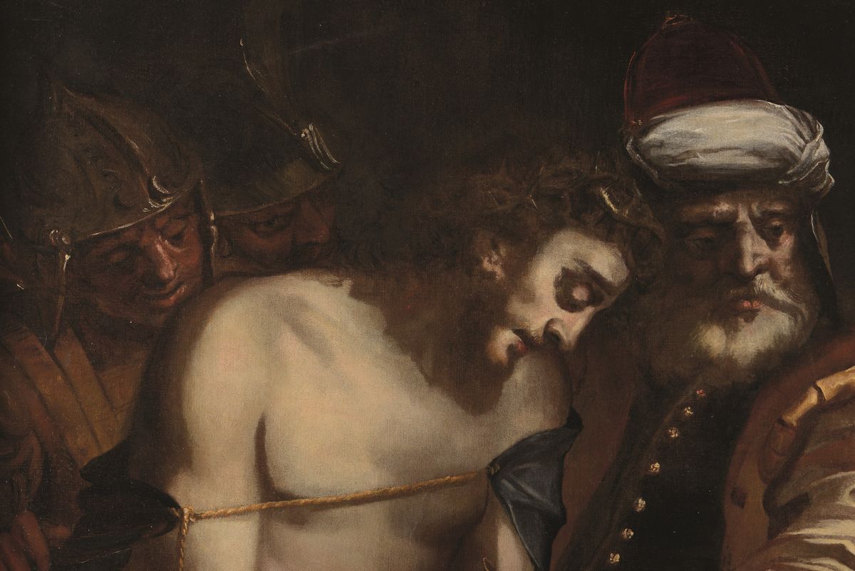 Luca Cambiaso (moneglia 1527 - Madrid El Escorial 1585)ecce Homo